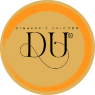 Diwakars Unicorn (DU) Logo